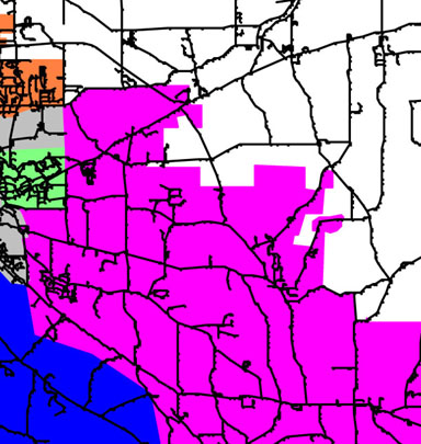 Proposed Ithaca elementary school districts in Dryden.