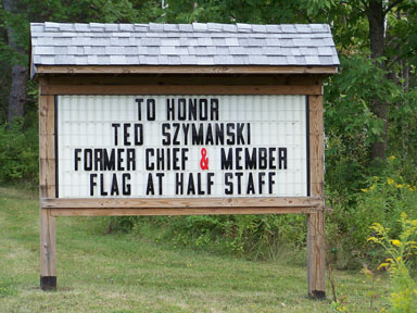 VVFC explains half-staff flag.