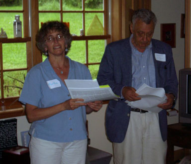 Martha Robertson and Peter Stein