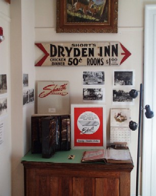 Dryden Historical Society displays