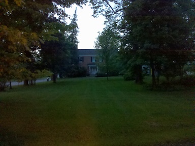 Southworth House, from the Presbyterian Church.