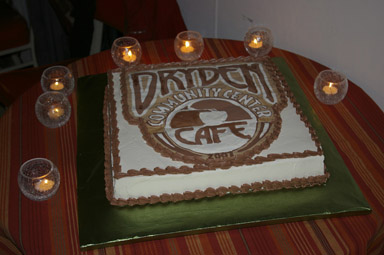 Cake for  the Dryden Community Center Cafe.