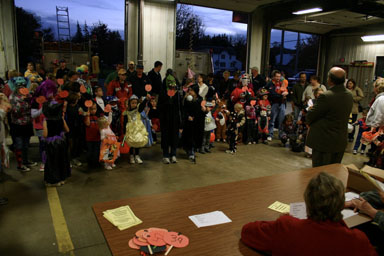 The costume contest