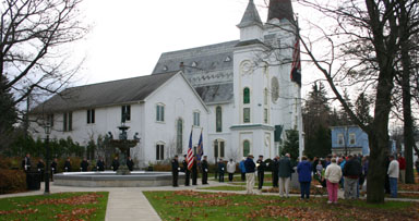 Veterans Day ceremony