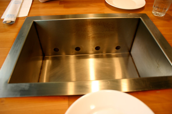 Space for the cooking