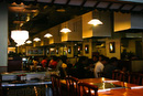 People eating lunch.