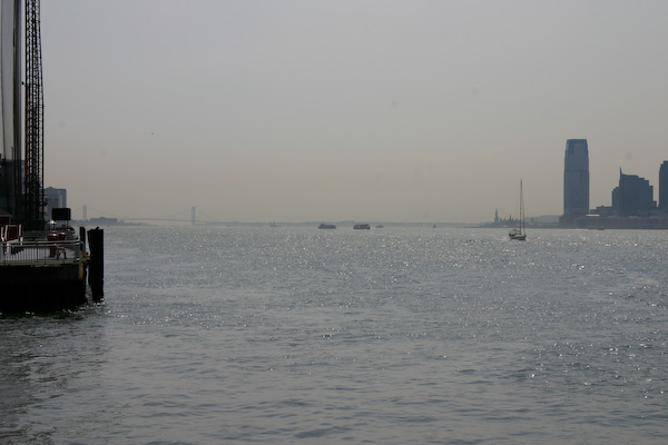 Verrazano Narrows Bridge, Statue of Liberty