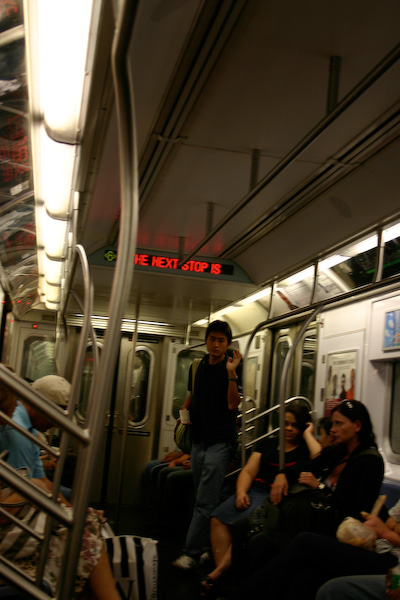 On subway