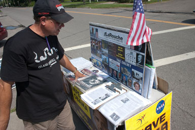 Bob Wesser shares a LaRouche literature collection.