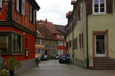 In the Altstadt, Gengenbach.