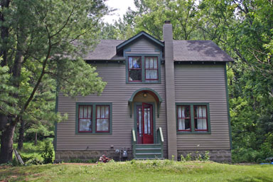 Final paint - front of the house