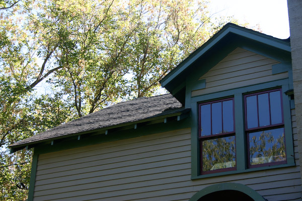 Old roof - front