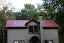Completed roof