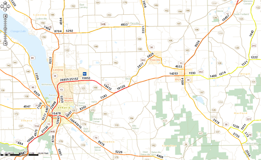 State highway traffic counts.