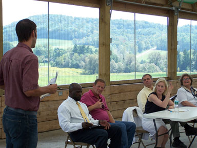 Dan Kawsnowski asks about farmland protection.