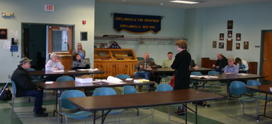 Assemblywoman Lifton talks with constituents