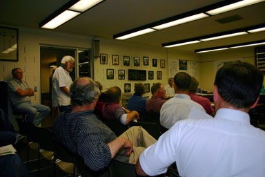 Dan Konowalo speaks to the Planning Board