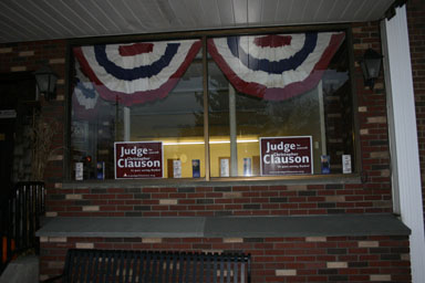 Chris Clauson's office in the Village of Dryden