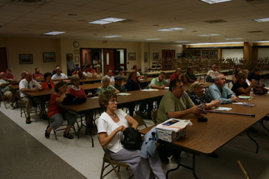 Crowd at meet the candidates forum