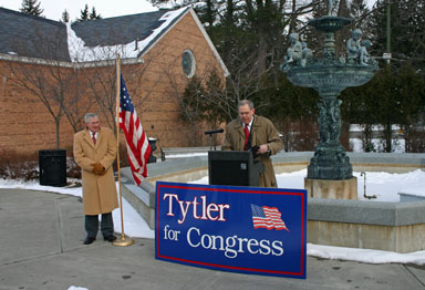 Bruce Tytler announces his run for Congress