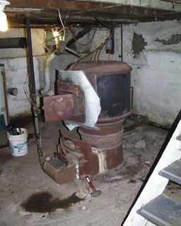 old Octopus Furnace, minus sheet metal