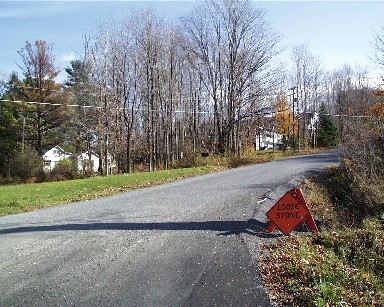 Baker Hill Road, Intersection with 366