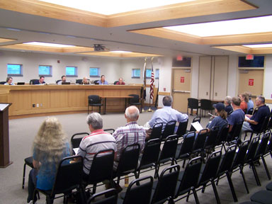 Dryden Town Board meeting