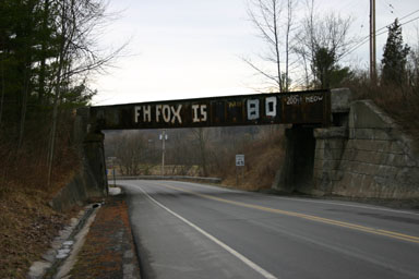 FH Fox bridge, last November