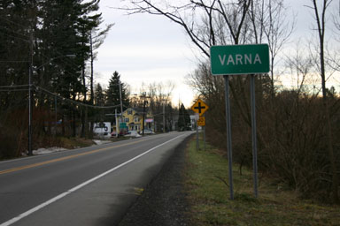 Sign for Varna