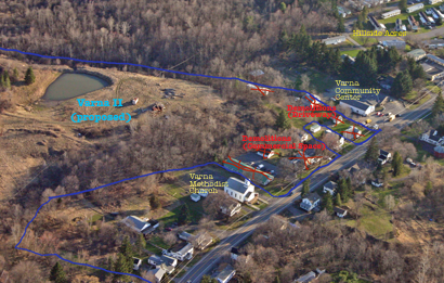 Proposed Varna II project connections to Route 366.