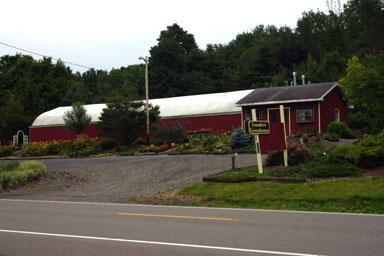 Saunders Greenhouse, now maroon