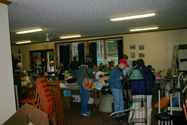 Rummage sale, Varna Community Center