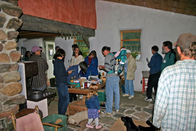 Crowd at Earthwalk Farm