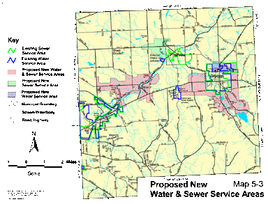 Proposed future park and transportation improvements